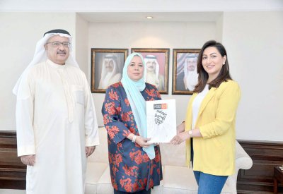 “البحرين الوطني” يتبرع لـ “السكري البحرينية”