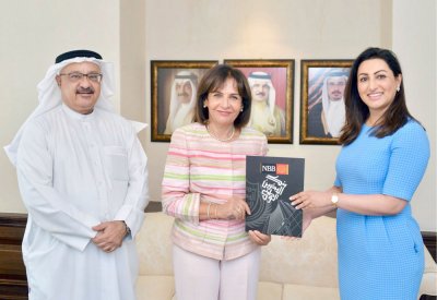 “البحرين الوطني” يتبرع لدار رعاية الطفول