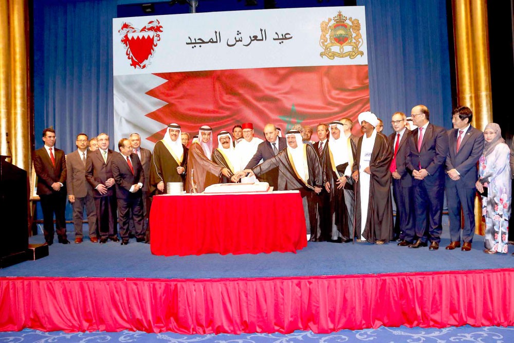 السفارة المغربية تحتفل بعيد العرش