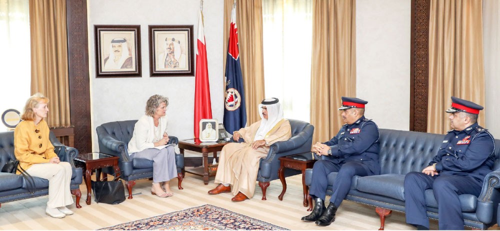 استعراض العلاقات الثنائية بين المنامة وواشنطن