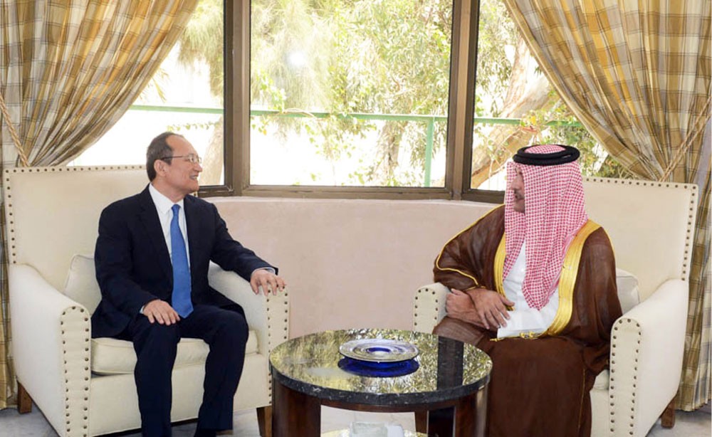 الممثل الشخصي للملك يشيد بالعلاقات مع الصين