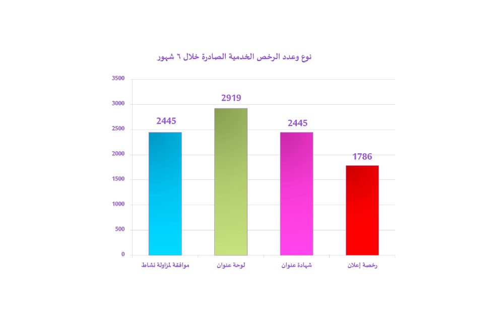 بلدية “الشمالية”: 11 ألف ترخيص خدمي في 6 أشهر