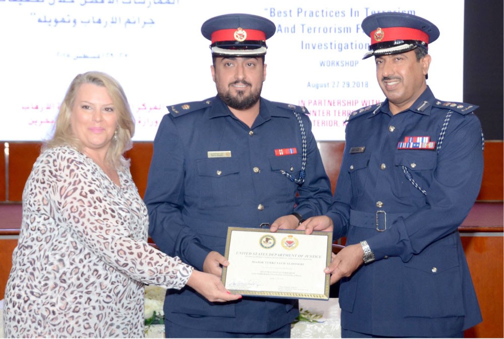 ختام ورشة “الممارسات الأفضل خلال تحقيقات جرائم الإرهاب وتمويله”