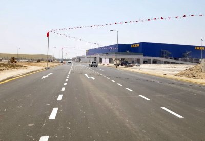 منفذ جديد للمنطقة الصناعية والتجارية بسلماباد