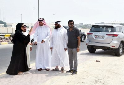 تطوير وزراعة مدخل المنطقة التعليمية