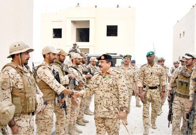 جلالة الملك: رفع الجهوزية القتالية لمواجهة التحديات والمخاطر التي تهدد المنطقة