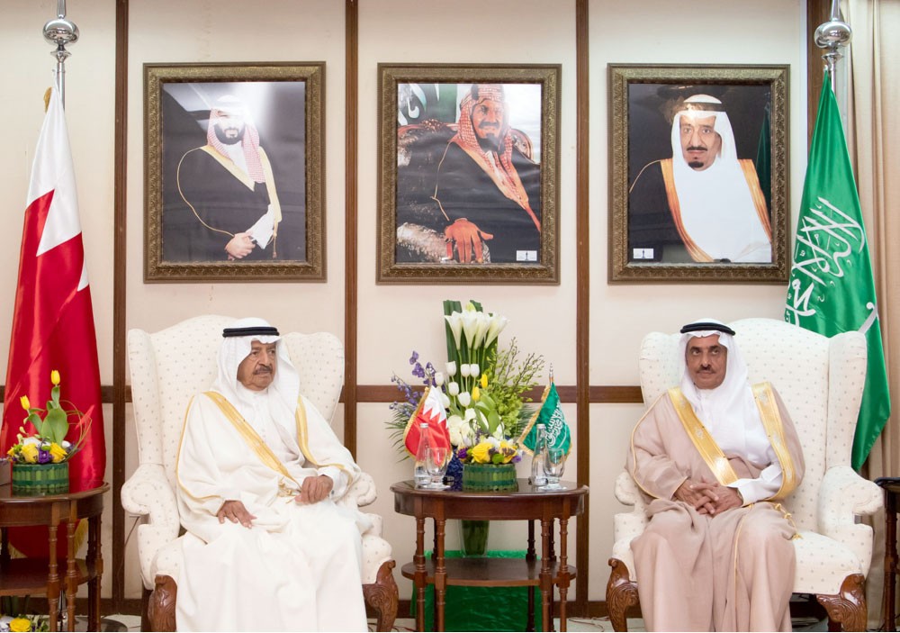 سمو رئيس الوزراء: كل ما يفرح السعودية يفرح البحرين وكل ما يبهجها يبهجنا