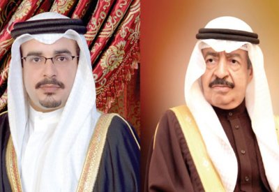 سمو رئيس الوزراء وسمو ولي العهد يهنئان ناصر بن حمد بالمولود