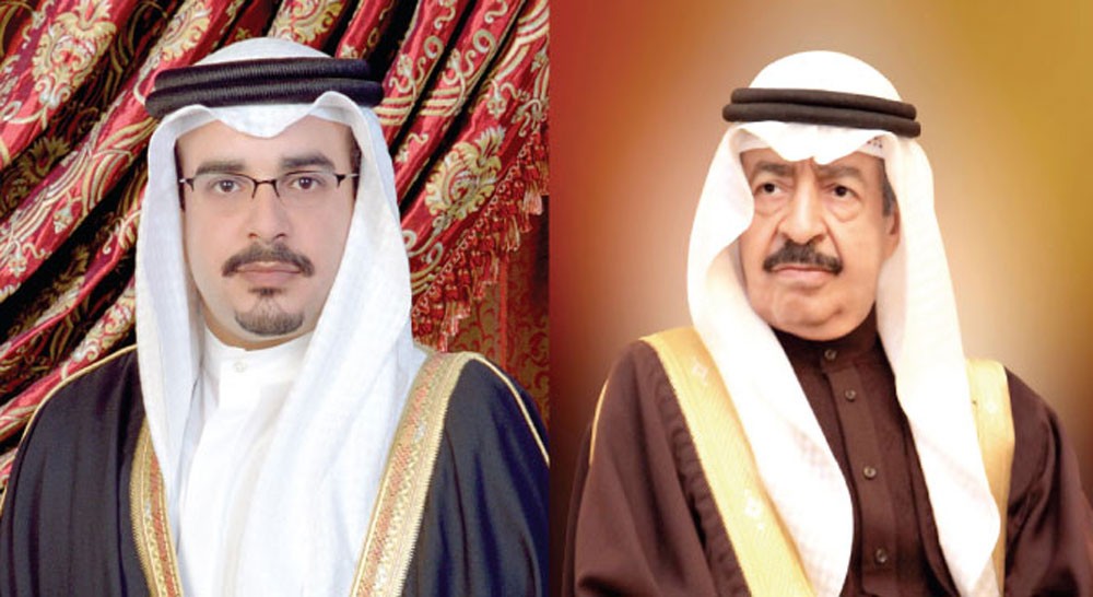سمو رئيس الوزراء وسمو ولي العهد يهنئان ناصر بن حمد بالمولود