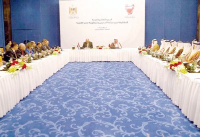 توقيع 8 اتفاقات ومذكرات تفاهم بين البحرين ومصر
