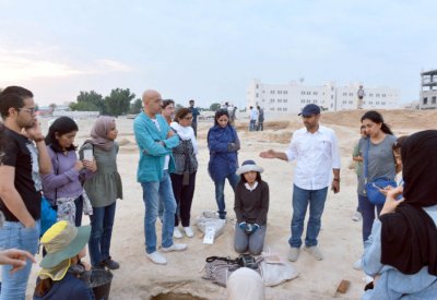 “الثقافة” تنظم جولة للاكتشافات الأثرية في مقابة