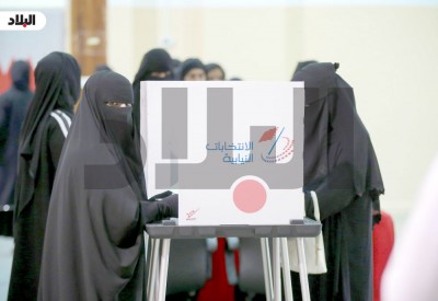 دعايات انتخابية قرب مدرسة حسان