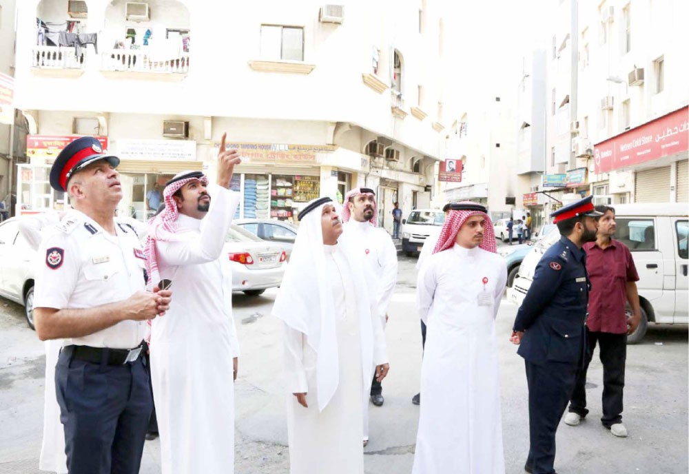 محافظ العاصمة يتابع تعديل أوضاع المباني العشوائية