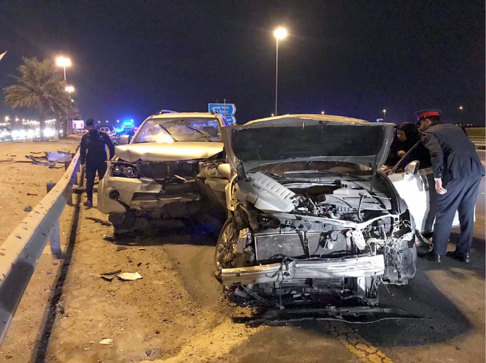 حادث مرور بليغ على “الهايوي”