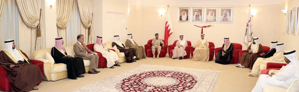 سمو محافظ الجنوبية يلتقي عددا من أهالي جو