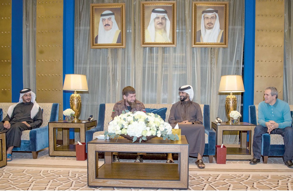 الرئيس الشيشاني يشيد بالنهضة العمرانية والتنمية
