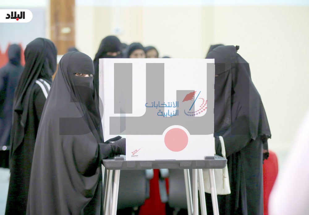 دعايات انتخابية قرب مدرسة حسان