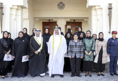 تكريم ضابطات وأفراد ومدنيات بوزارة الداخلية