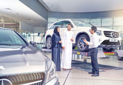 تخفيضات على خدمة صيانة “مرسيدس بنز”