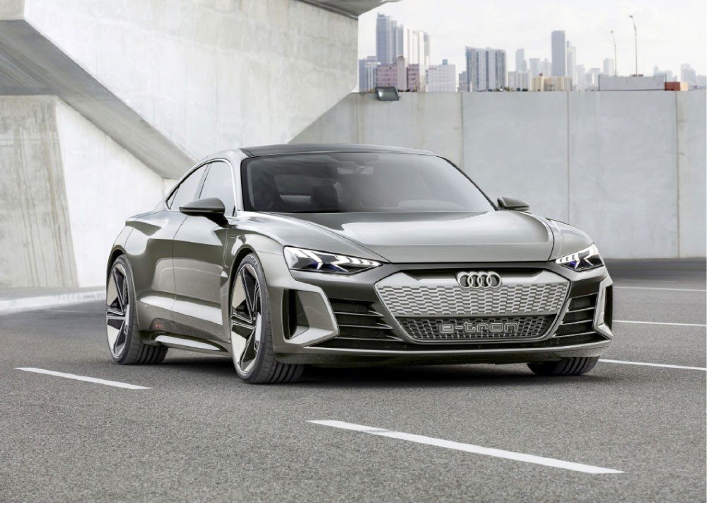 أودي e-tron GT الاختبارية