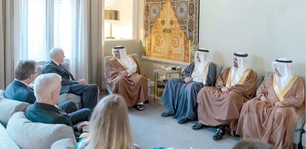 نائب جلالة الملك: تعزيز التعاون العسكري بين البحرين وأميركا