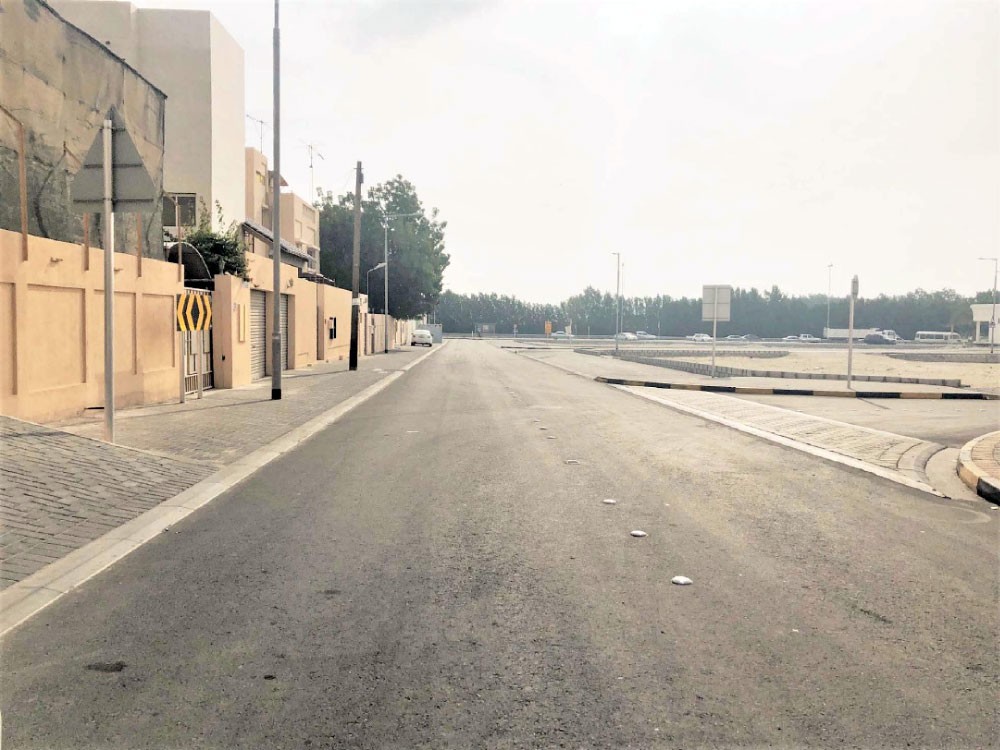تطوير الطرق الرئيسة بمجمع 911