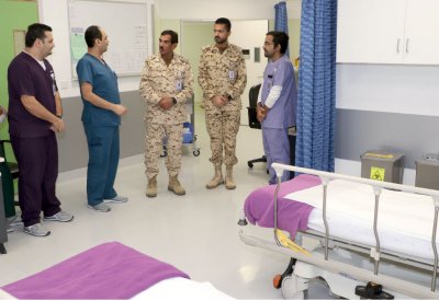 افتتاح وحدة مسار سريع في طوارئ “حمد الجامعي”
