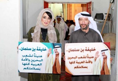 أهالي المحرق يعبرون عن سعادتهم بسلامة سمو رئيس الوزراء