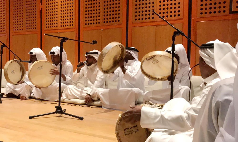 أمسية للفنون الشعبية أحيتها دار الرفاع