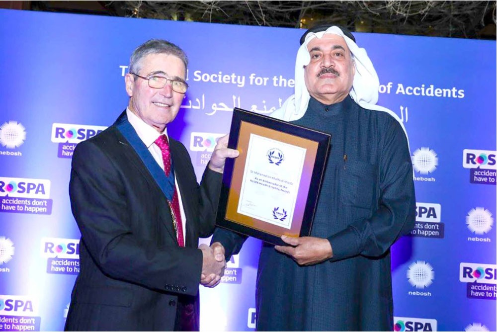 محمد بن خليفة وجواهري سفيرين لـ “RoSPA”