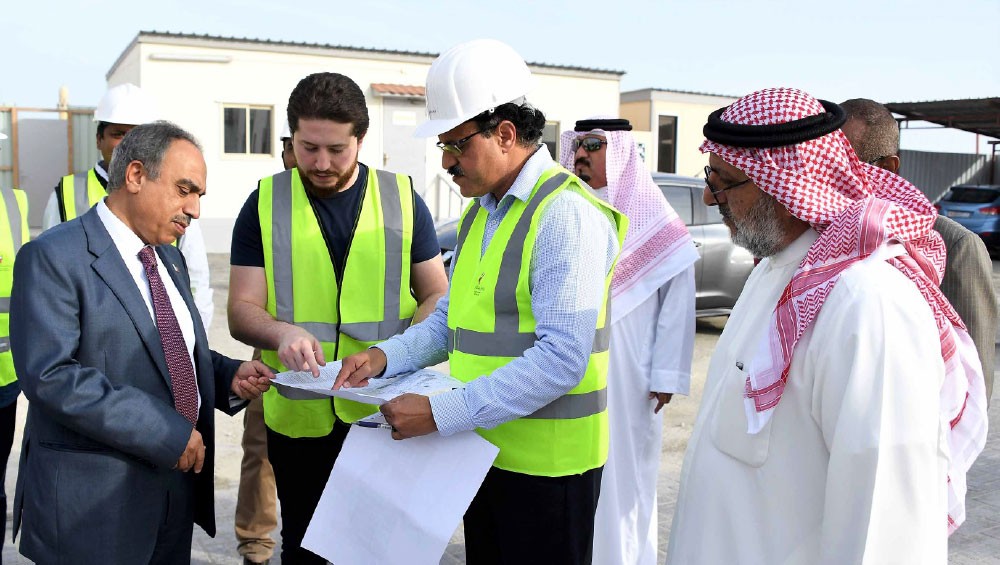 26 % الإنجاز بمبنى المختبرات بهورة عالي