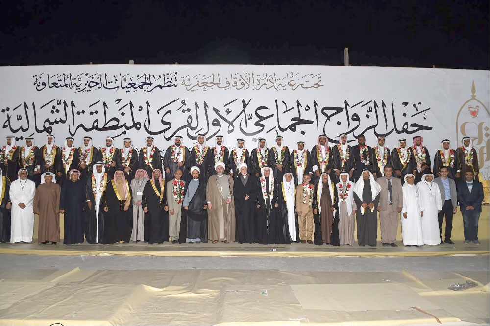 حفل زفاف جماعي في قرى الشمالية