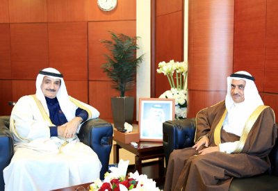 سلمان بن عبدالله يستقبل السفير السعودي