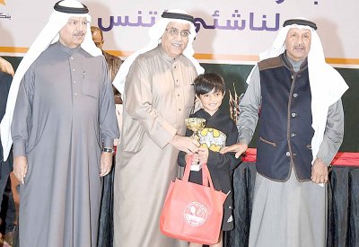 تتويج هاشم التوبلي بطلًا لفردي التنس