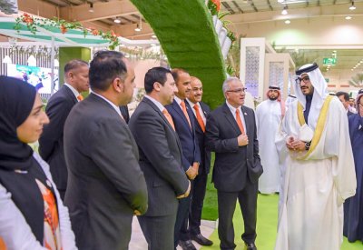 سمو الشيخ عيسى بن سلمان يفتتح معرض البحرين الدولي للحدائق بمشاركة 170عارضا