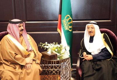 العاهل وأمير الكويت: سعي مستمر لتطوير التعاون