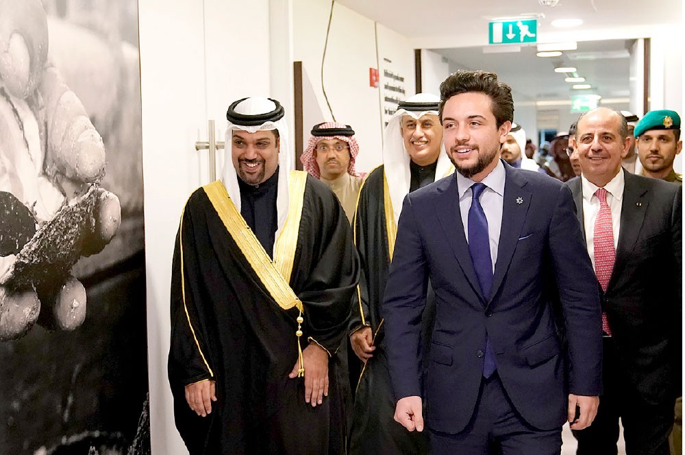 ولي العهد الأردني يزور معهد “دانات”