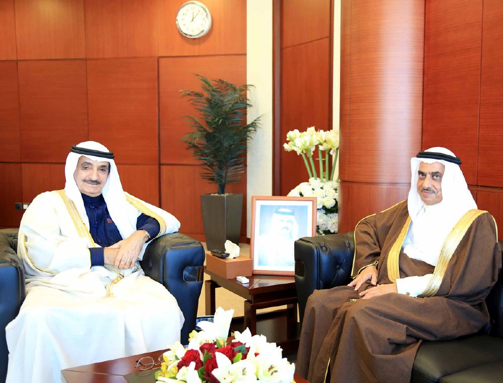 سلمان بن عبدالله يستقبل السفير السعودي