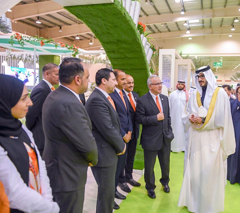 سمو الشيخ عيسى بن سلمان يفتتح معرض البحرين الدولي للحدائق بمشاركة 170عارضا
