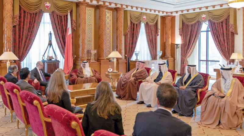 سمو ولي العهد أشاد بدورها في دعم قضايـا الأمـن والسـلام