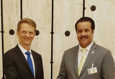 مساعد وزير الخارجية يجتمع مع كبار المسؤولين بجنيف