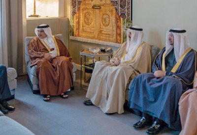 سمو ولي العهد يستعرض الاهتمامات المشتركة مع السفير الهندي