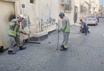 أمانة العاصمة تزيل 721 عمودا
