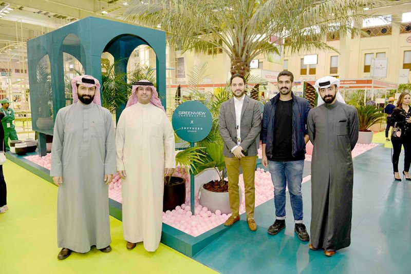 “جرين فيو” تشارك في معرض الحدائق