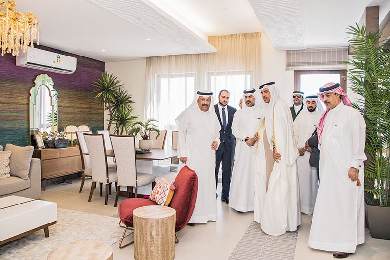 “بن فقيه” تدشن فلل العرض لمشروع “السدرة”