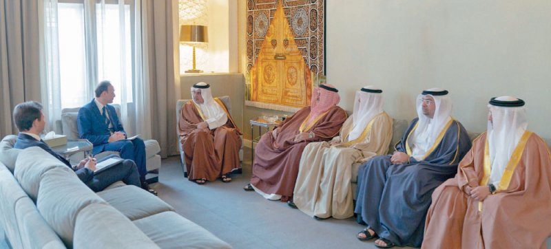 سمو ولي العهد: الزيارات المتبادلة تخدم مصلحة البلدين