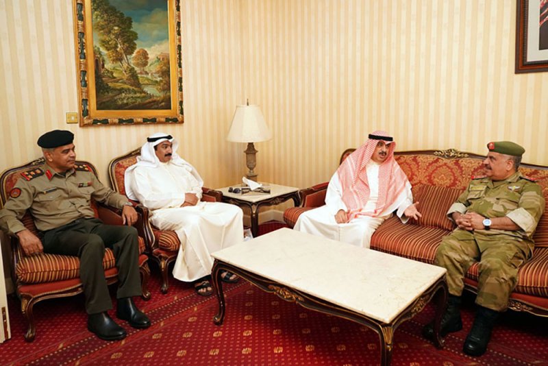 إشادة بالتعاون العسكري مع الكويت