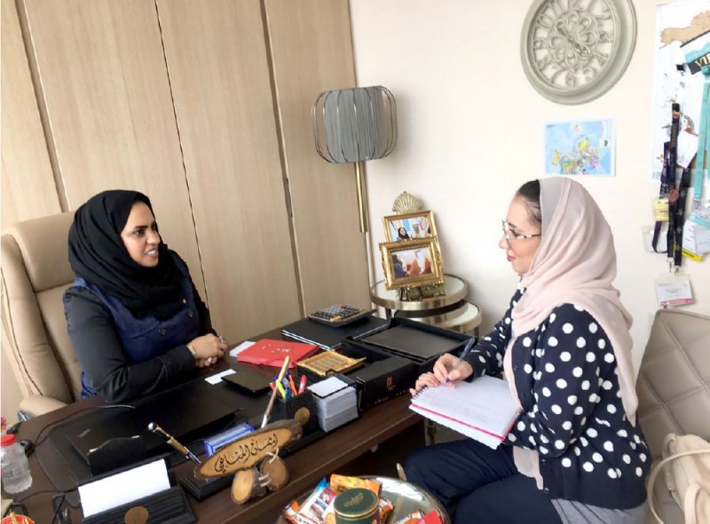 إيمان المناعي... العقارية الأولى