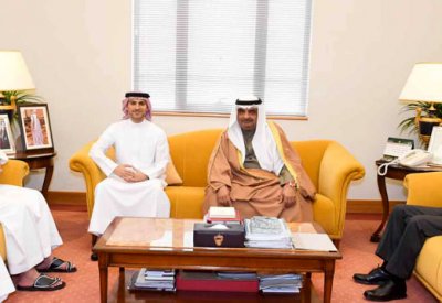سمو الشيخ سلمان بن خليفة يهنّئ بوخوة