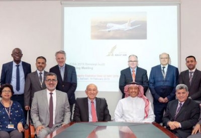 “طيران الخليج” تجتاز تدقيق “أيوسا”